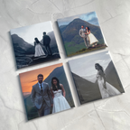 personalised photo magnets wedding travel