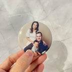 Personalised Round Photo Magnets (58mm)