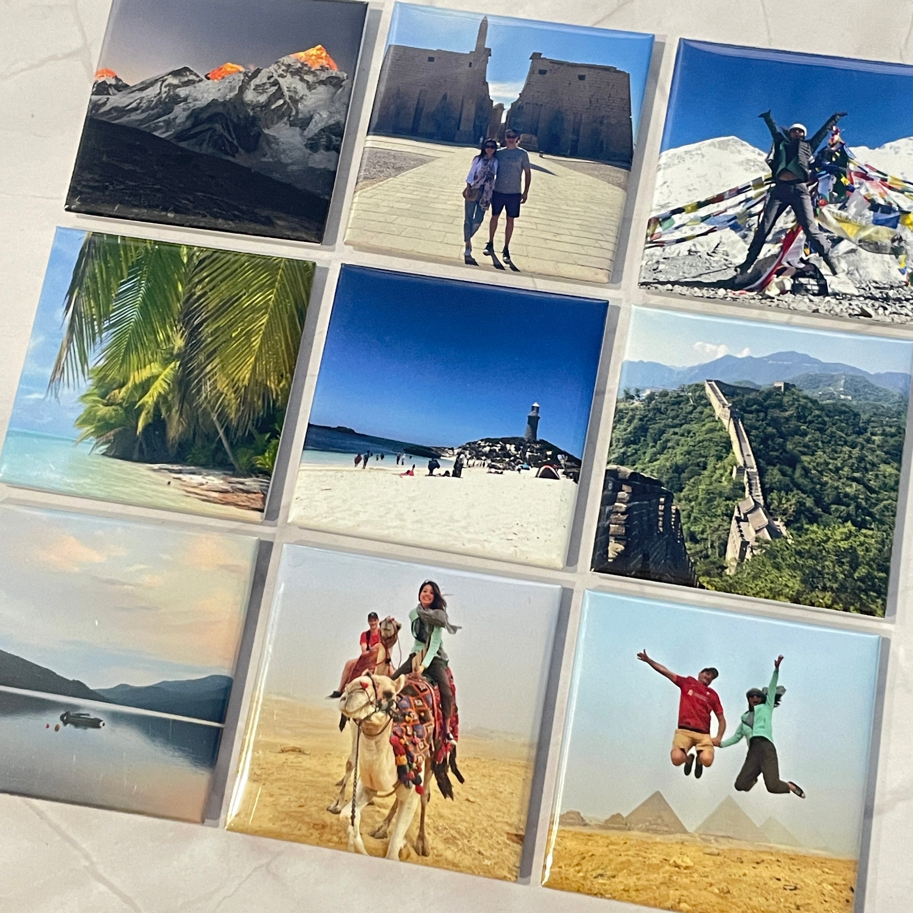 Personalised Square Photo Magnets (50mm x 50mm)